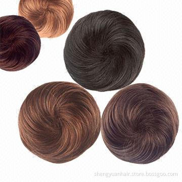 100% Human Hair Buns